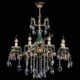 Люстра бронзовая Алфея Малахит №8 баден в Кирове