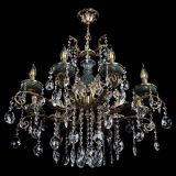 Люстра бронзовая Алфея Малахит №8 баден в Кирове