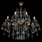 Люстра бронзовая Алфея Малахит №8 баден в Кирове