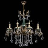 Люстра бронзовая Алфея Малахит №8 шар в Кирове