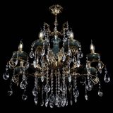 Люстра бронзовая Алфея Малахит №8 журавлик в Кирове