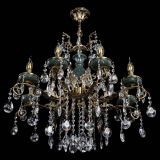 Люстра бронзовая Алфея Малахит №8 звездочка в Кирове