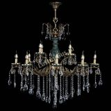 Люстра бронзовая Алфея Малахит №12 баден в Кирове