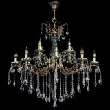 Люстра бронзовая Алфея Малахит №12 баден в Кирове