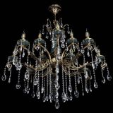 Люстра бронзовая Алфея Малахит №12 журавлик в Кирове