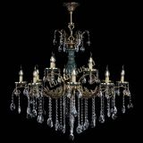 Люстра бронзовая Алфея Малахит №12 звездочка в Кирове