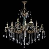 Люстра бронзовая Алфея Малахит №12 звездочка в Кирове