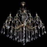 Люстра бронзовая Алфея Малахит №12 звездочка в Кирове