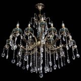 Люстра бронзовая Алфея Малахит №12 звездочка в Кирове