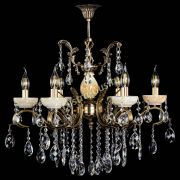 Люстра бронзовая Алфея Оникс №6/2 баден