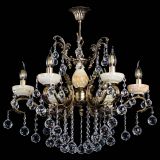 Люстра бронзовая Алфея Оникс №6/2 шар в Кирове