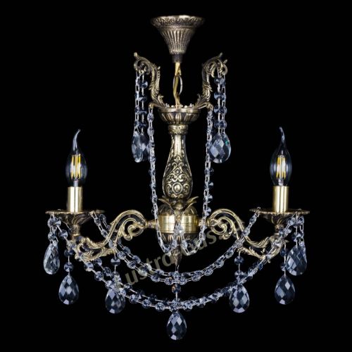 Бронзовая люстра Ариадна №2 Баден в Кирове Гусь Хрустальный