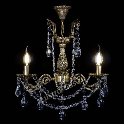 Бронзовая люстра Ариадна №2 Баден в Кирове Гусь Хрустальный