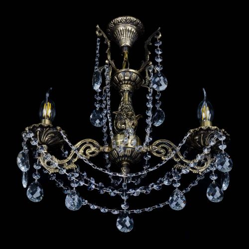 Бронзовая люстра Ариадна №2 Баден в Кирове Гусь Хрустальный