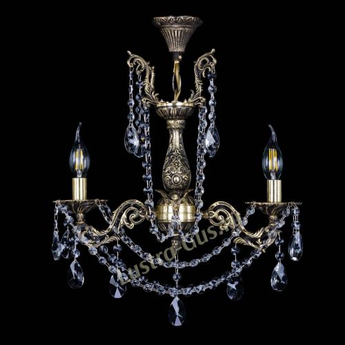 Бронзовая люстра Ариадна №2 Лучик в Кирове Гусь Хрустальный
