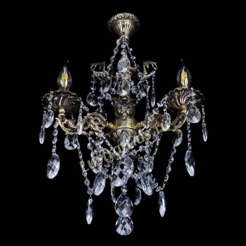 Люстра бронзовая Ариадна №3 Баден в Кирове Гусь Хрустальный