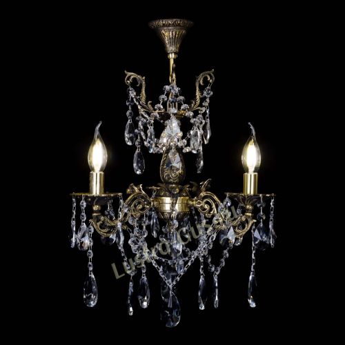 Бронзовая люстра Ариадна №3 Лучик в Кирове Гусь Хрустальный