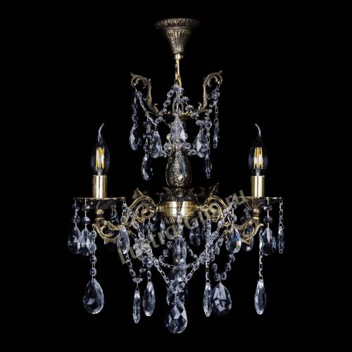 Люстра бронзовая Ариадна №3 Журавлик в Кирове Гусь Хрустальный