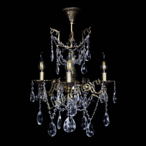 Люстра бронзовая Ариадна №3 Журавлик в Кирове Гусь Хрустальный