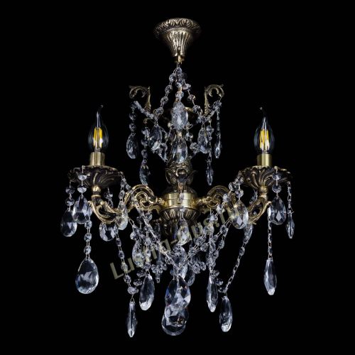 Люстра бронзовая Ариадна №3 Журавлик в Кирове Гусь Хрустальный