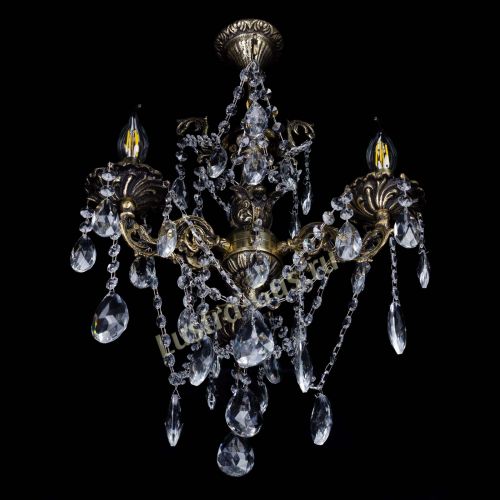 Люстра бронзовая Ариадна №3 Журавлик в Кирове Гусь Хрустальный