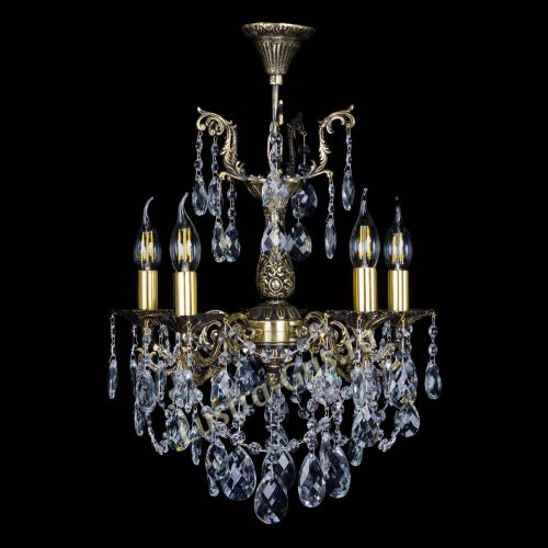 Бронзовая люстра Ариадна №5 Баден в Кирове Гусь Хрустальный