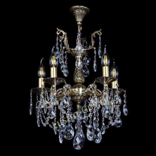 Бронзовая люстра Ариадна №5 Баден в Кирове Гусь Хрустальный