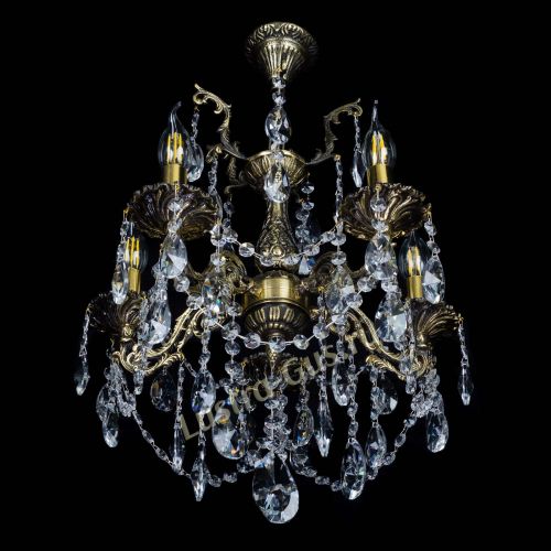 Бронзовая люстра Ариадна №5 Лучик в Кирове Гусь Хрустальный