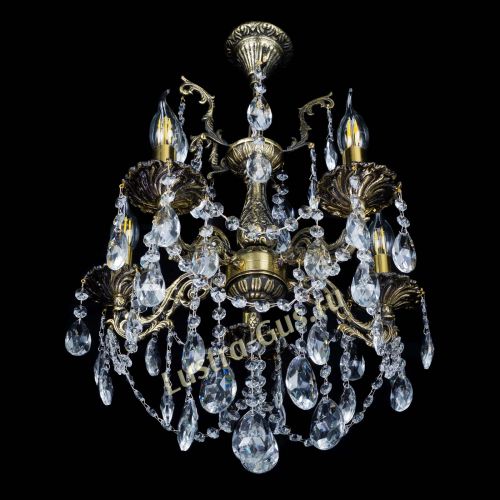 Бронзовая люстра Ариадна №5 Журавлик в Кирове Гусь Хрустальный