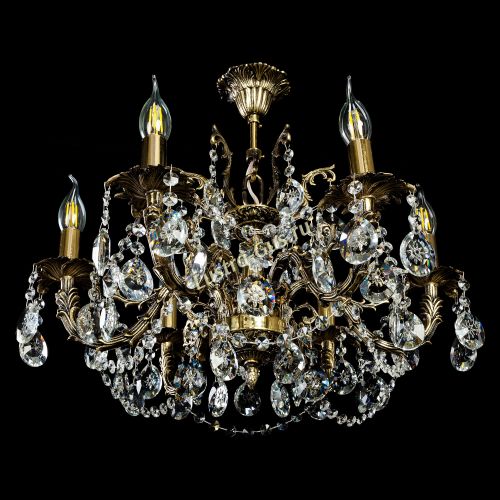 Люстра бронзовая Артемида №2 в Кирове Гусь Хрустальный