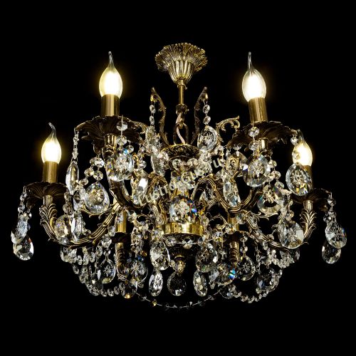 Люстра бронзовая Артемида №2 в Кирове Гусь Хрустальный