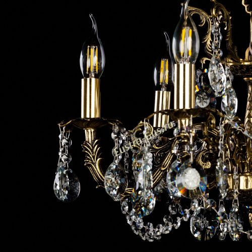 Люстра бронзовая Артемида №2 в Кирове Гусь Хрустальный