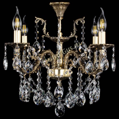 Люстра бронзовая Артемида №4 баден в Кирове Гусь Хрустальный