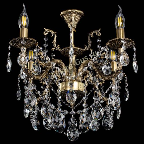 Люстра бронзовая Артемида №4 баден в Кирове Гусь Хрустальный