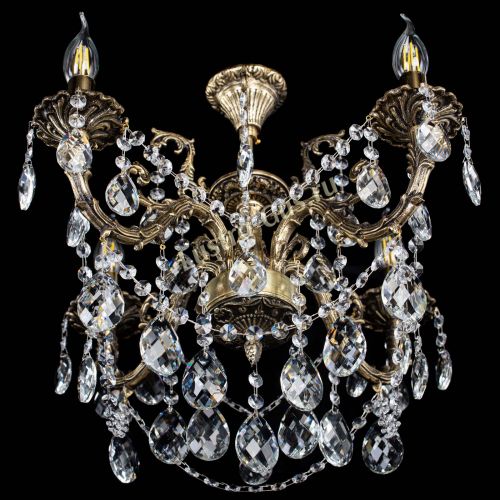 Люстра бронзовая Артемида №4 баден в Кирове Гусь Хрустальный