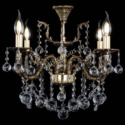 Люстра бронзовая Артемида №4 шар в Кирове Гусь Хрустальный