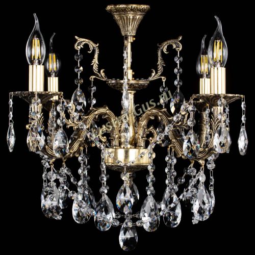 Люстра бронзовая Артемида №4 журавлик в Кирове Гусь Хрустальный