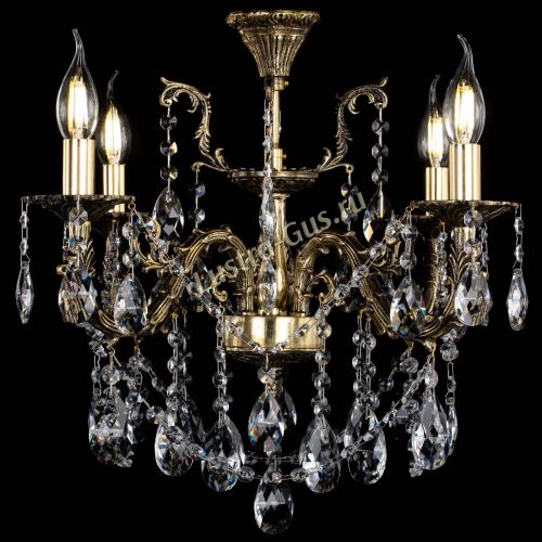 Люстра бронзовая Артемида №4 журавлик в Кирове Гусь Хрустальный