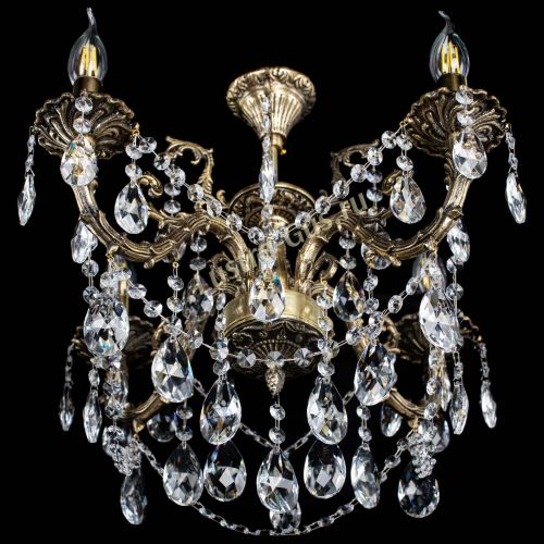 Люстра бронзовая Артемида №4 журавлик в Кирове Гусь Хрустальный