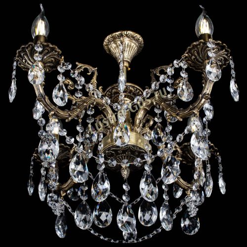 Люстра бронзовая Артемида №4 журавлик в Кирове Гусь Хрустальный