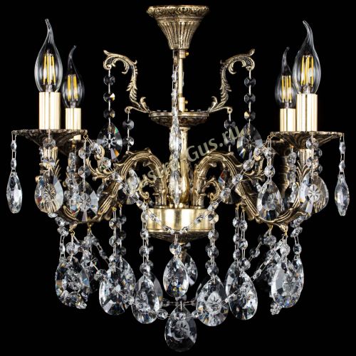 Люстра бронзовая Артемида №4 звезда в Кирове Гусь Хрустальный