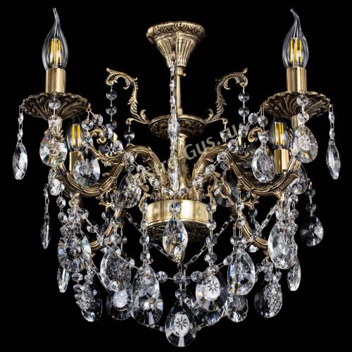 Люстра бронзовая Артемида №4 звезда в Кирове Гусь Хрустальный