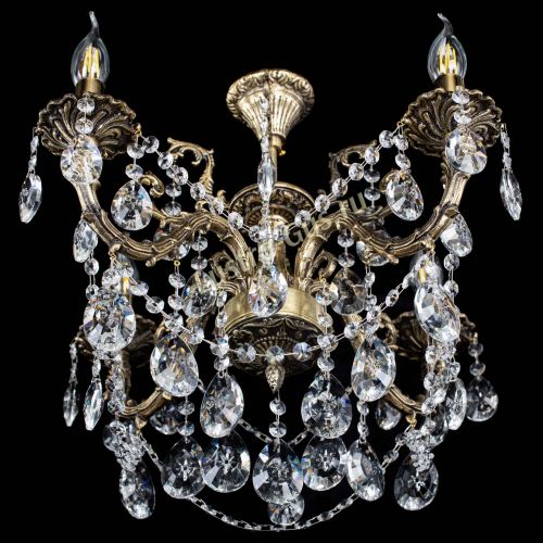 Люстра бронзовая Артемида №4 звезда в Кирове Гусь Хрустальный