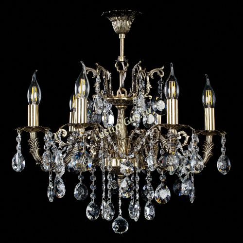 Бронзовая люстра Артемида в Кирове Гусь Хрустальный