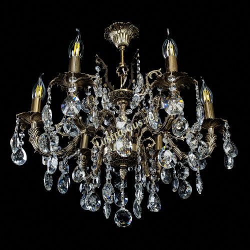 Бронзовая люстра Артемида в Кирове Гусь Хрустальный