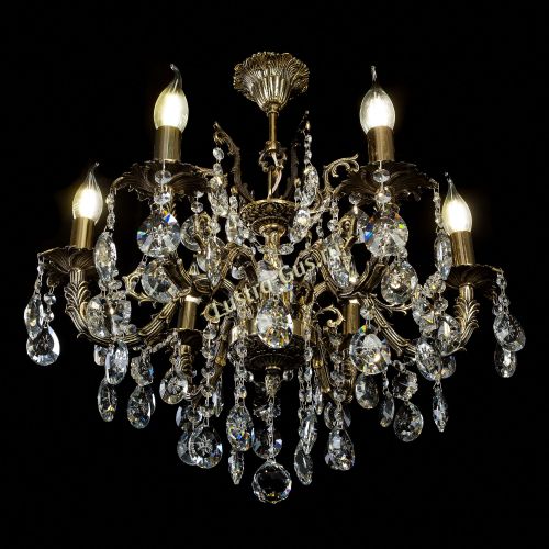 Бронзовая люстра Артемида в Кирове Гусь Хрустальный