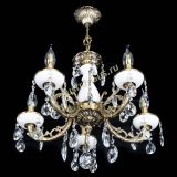 Люстра бронзовая Атланта из мрамора Баден №5/1 в Кирове