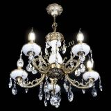 Люстра бронзовая Атланта из мрамора №5/1 Лучик в Кирове