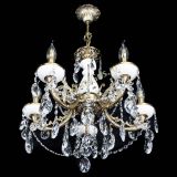 Люстра бронзовая Атланта из мрамора Баден №5/3 в Кирове