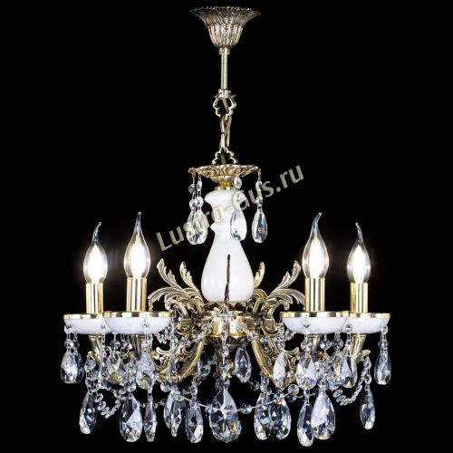 Люстра бронзовая Атланта из мрамора №5/3 Лучик в Кирове Гусь Хрустальный
